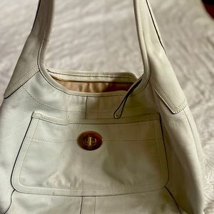 Coach white Ergo shoulder bag